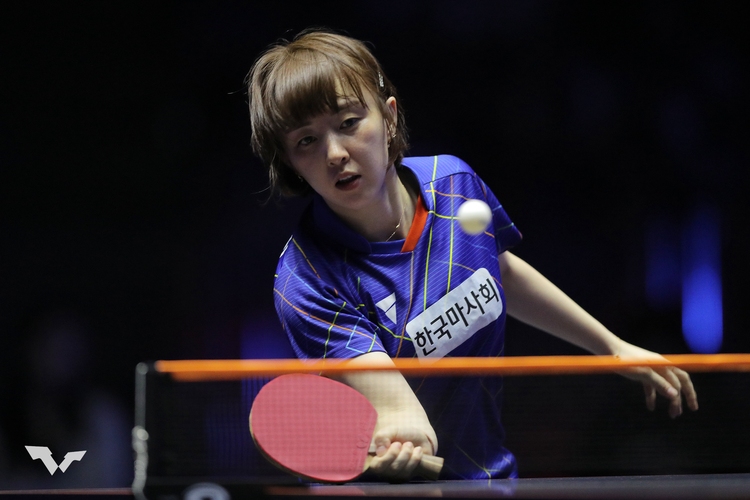 ... oder Suh Hyo Won, die beide vor ihr in der Weltrangliste stehen. Weder Joo noch Suh sind Teil des Olympiateams, Ersatzspielerin wird Kim Nayeong sein. (©ITTF)