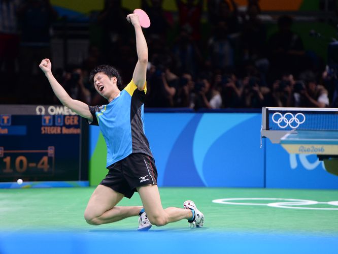 Am Ende sprang für Mizutani auch gegen Steger ein klarer 3:0-Erfolg raus. (©Flickr/ITTFWorld)