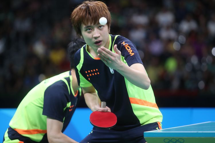 ...gegen Jeong Youngsik und Lee Sangsu nicht. (©Flickr/ITTFWorld)