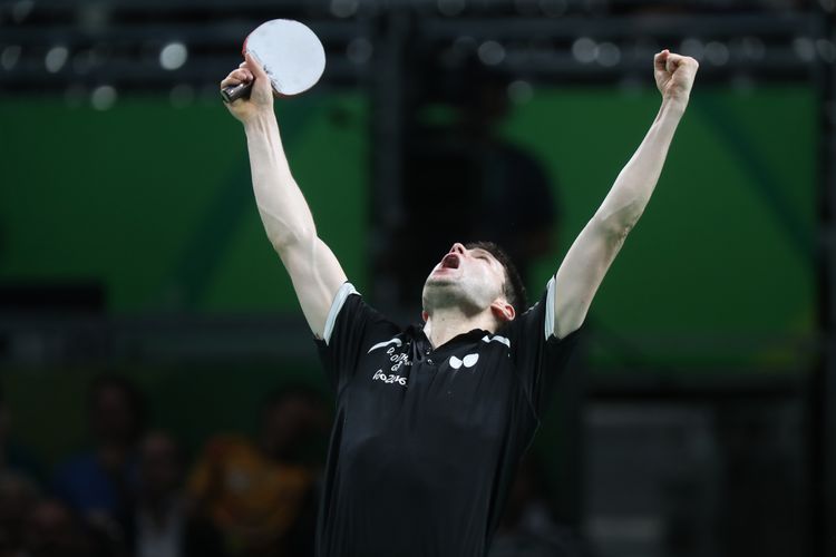 Die Freude und Erleichterung beim 27-Jährigen kannten keine Grenzen. (©Flickr/ITTFWorld)