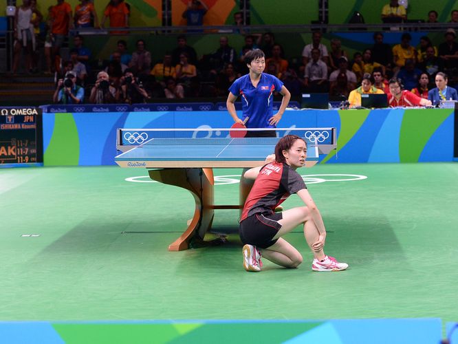 Mit die größte Überraschung des zweiten Wettkampftages war die 3:4-Niederlage der Weltranglistensechsten Kasumi Ishikawa gegen die nordkoreanische Weltranglisten-50. Kim Song I. (©Flickr/ITTFWorld)