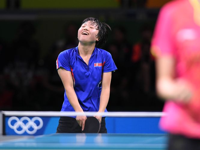 ...die aber letztendlich auch keine wirkliche Chance auf den Finaleinzug hatte. (©Flickr/ITTFWorld)