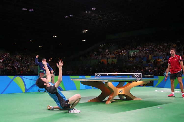 Unfassbarer Jubel dagegen beim Japaner... (©Flickr/ITTFWorld)