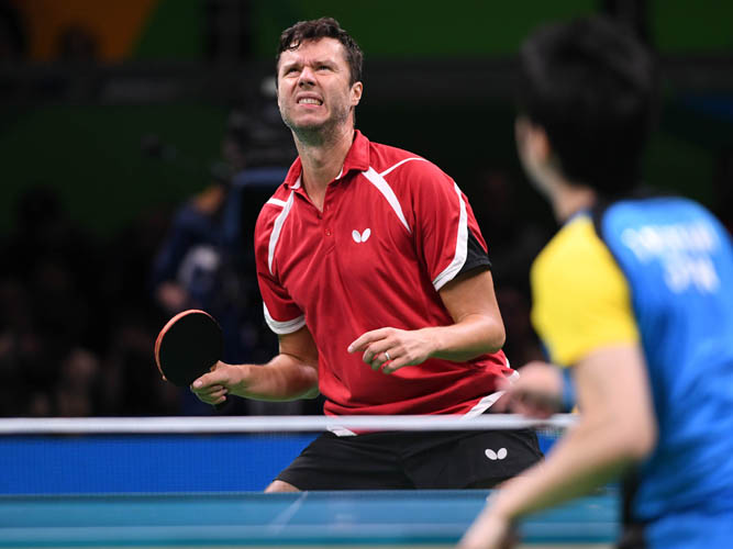 Gegen Mizutani zog der Weißrusse aber meist den Kürzeren. (©Flickr/ITTFWorld)