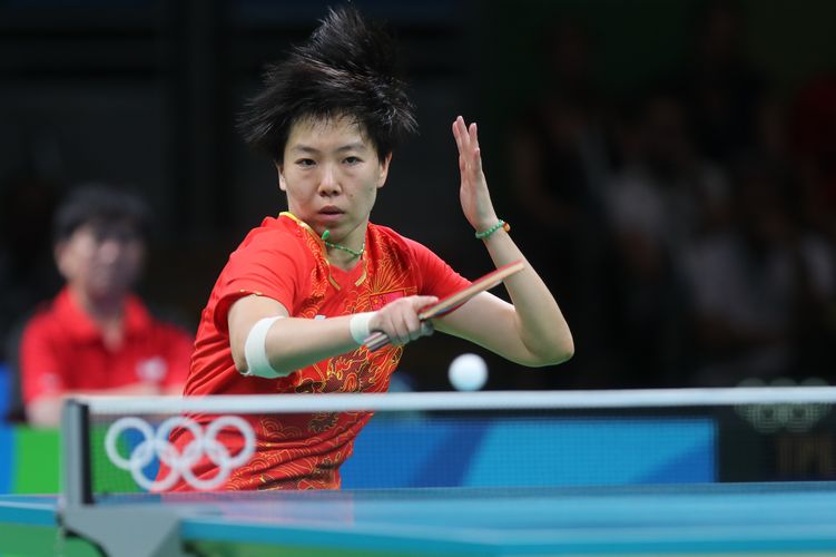 Dort trifft sie auf die Olympiasiegerin von London, die Chinesin Li Xiaoxia. Die hatte im Viertelfinale Cheng I-Ching ausgeschaltet. (©Flickr/ITTFWorld) 