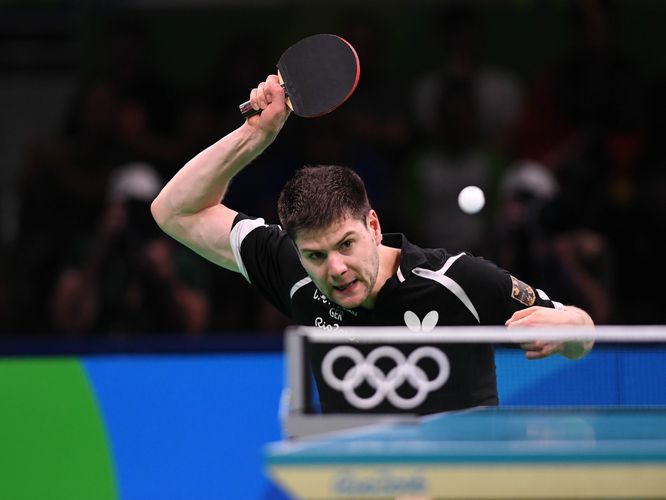 Mit Spannung erwartet wurde das Duell zwischen Dimitrij Ovtcharov... (©Flickr/ITTFWorld)