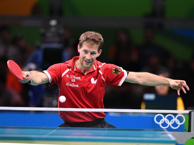 Zwar verloren Boll und Steger das anschließende Doppel. Im Einzel spielte der Bremer Steger aber seine ganze Erfahrung aus. (©Flickr/ITTFWorld)