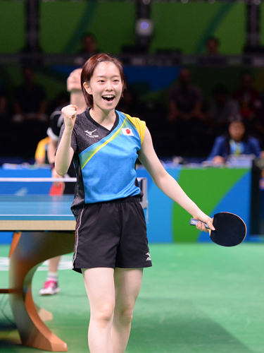 Diese Partie sollte die Japanerin aber noch einmal drehen. (©Flickr/ITTFWorld)