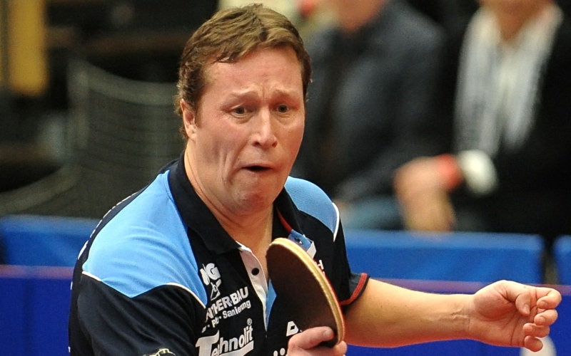 Jan-Ove Waldner: Geheime Handakrobatik der TT-Profis (© Roscher)