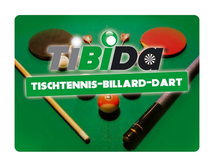 TiBiDa: Triathlon aus Tischtennis, Billard und Dart