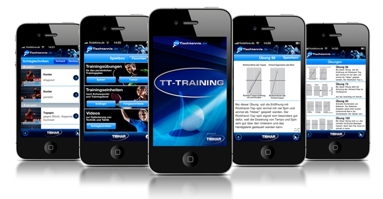 TT-Training-App - jetzt herunterladen im iTunes App-Store