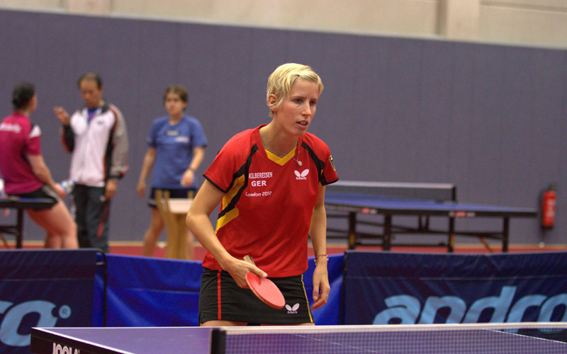 Kristin Silbereisen trainiert hart für ihre ersten Olympischen Spiele (©Fabig)