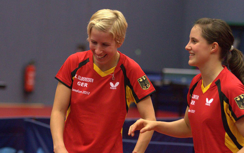 Sabine Winter hat Spaß mit Kristin Silbereisen (©Fabig)