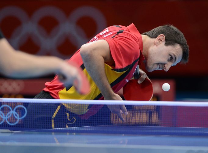 Der Aufschlag war bei diesen Spielen nicht Timo Bolls Stärke (©dpa picture alliance)