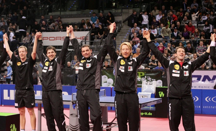 DTTB LIEBHERR FINAL FOUR in Stuttgart (© Roscher)