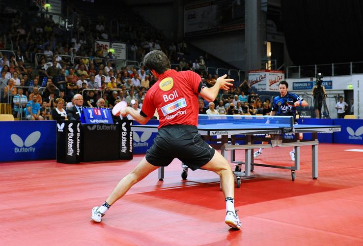 Timo Boll ließ nichts anbrennen (©Roscher)