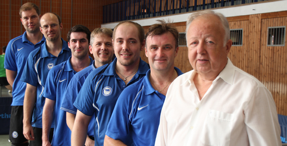 Eine bedauernswerte Rückzugswelle überschattet die Bundesligen im Frühjahr. Die Spanne reicht vom TTC Altena, TTS Borsum oder Hertha BSC Berlin in der 2. Liga bis hin zum TTSV Saarlouis-Fraulautern, der nach Kroppach ebenfalls seinen Rückzug aus der Damen-Bundesliga erklärt. (©Hertha BSC Berlin)