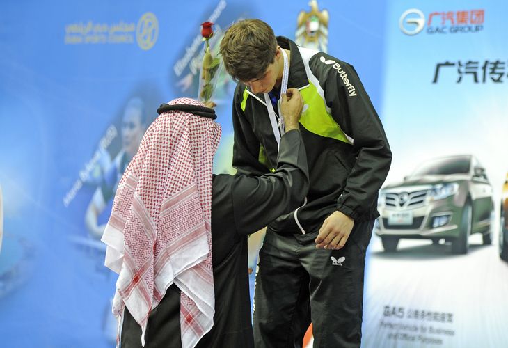 Besser machte es beim männlichen Nachwuchs Patrick Franziska. Er gewann Silber und musste sich lediglich…. (@ITTF)