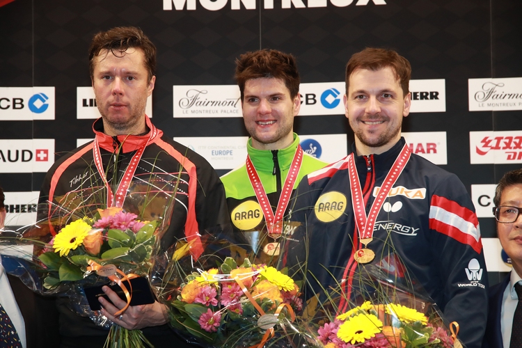 Dimitrij Ovtcharov und Timo Bolls Medaillen machten den deutschen Gesamterfolg perfekt. (©ITTF)