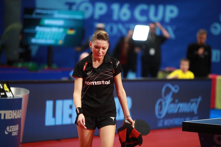 Doch auch wenn sich Szöcs für Solja freute, überwog natürlich die Enttäuschung über die verpasste Chance. (©ITTF)