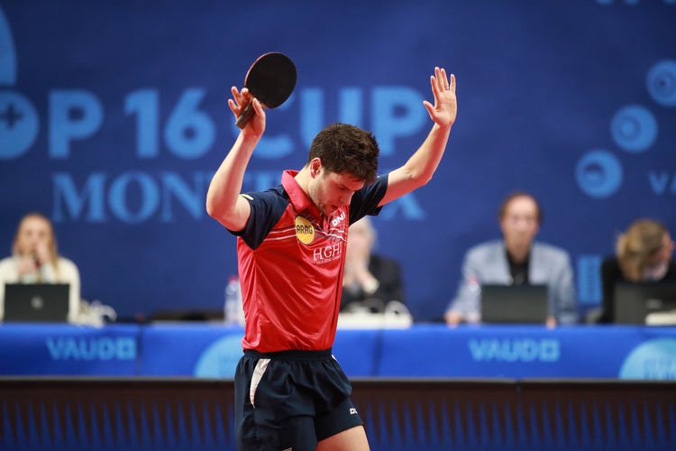 Ovtcharov hatte bereits mit 3:0 geführt, als Boll noch zu einer großen Aufholjagd ansetzte. Am Ende rettete der Jüngere den Sieg dann aber doch über die Ziellinie. (©ITTF)