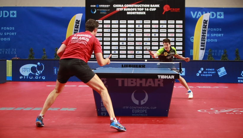 Im siebten Satz vergab er dann auch noch ein paar Matchbälle. (©ITTF)