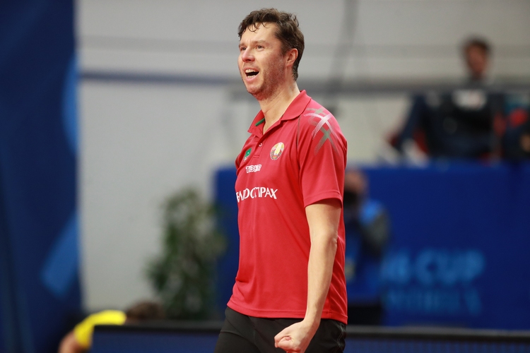 Samsonov holte sich zweimal die Führung, schaffte es aber nicht, sich abzusetzen. (©ITTF)