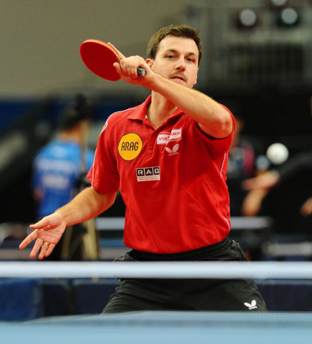 Für Timo Boll lief der Auftakt da reibungsloser (©Roscher)