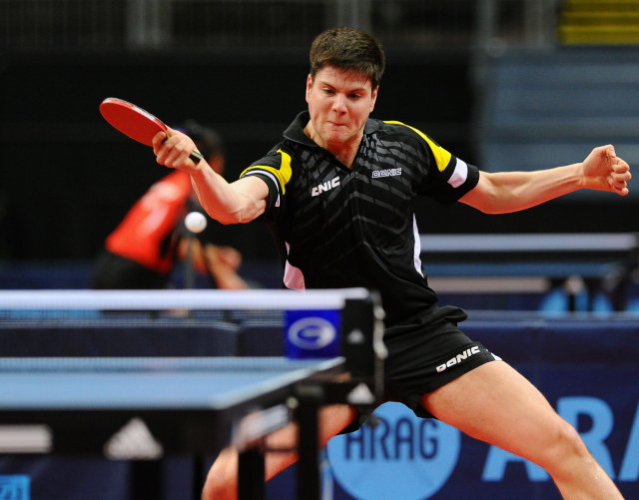 Dimitrij Ovtcharov war damit der zweite Deutsche, der den Sprung ins Viertelfinale schaffte (©Roscher)