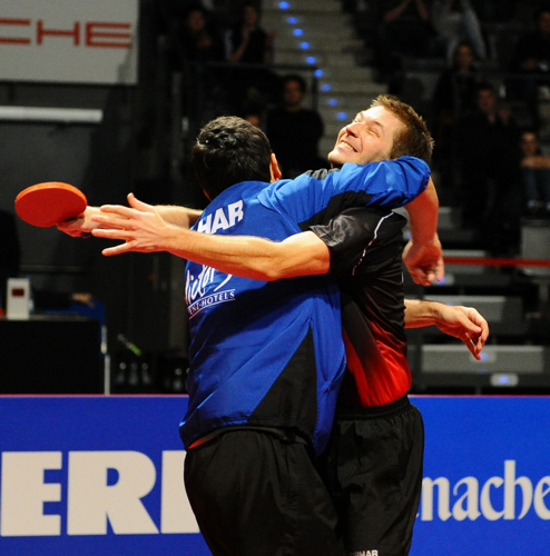 Das Saarländer Team setzte sich im Pokalfinale gegen Plüderhausen durch (©Roscher)