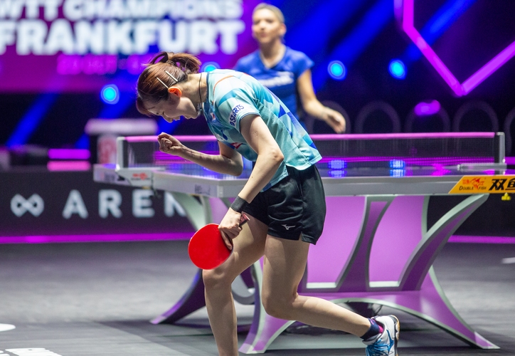 Die starke Japanerin Hina Hayata stoppte ihren Durchmarsch jedoch im Viertelfinale (©Gohlke)