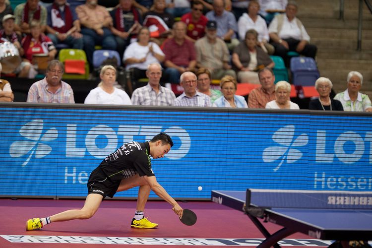 …gegen den in dieser Saison selbst Timo Boll einmal den Kürzeren gezogen hatte…©Fabig