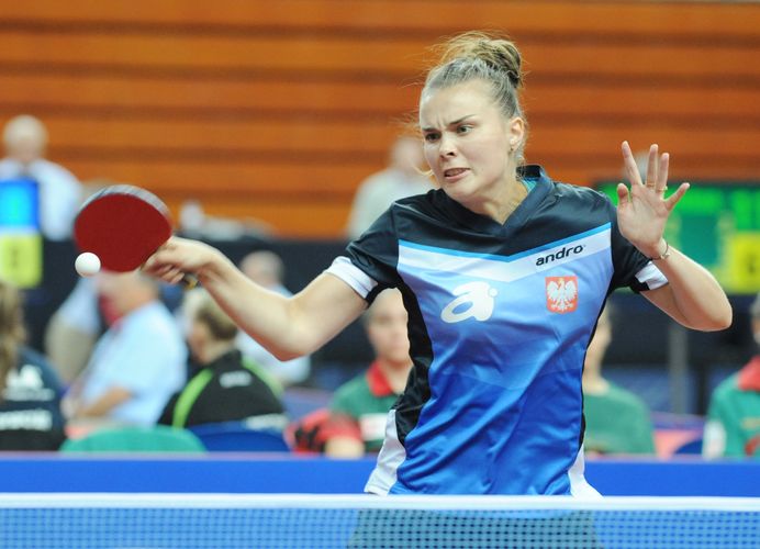 Auch Polen um Katarzyna Grzybowska sorgten in der Vorrunde für eine große Überraschung. Die Polinnen schlugen Vorjahresfinalist Rumänien (©Stosik)