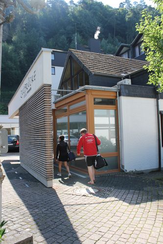 Da kehrt man nach einer anstrengenden Trainingseinheit gerne ins Hotel zurück... (©Hu)