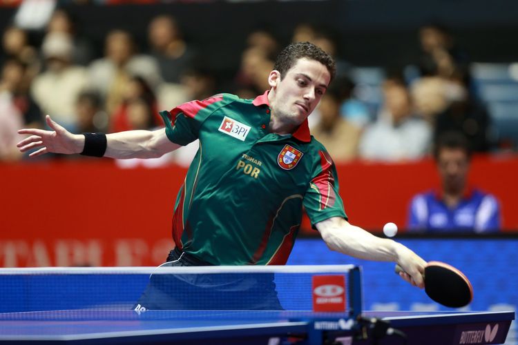 Das Team um Marcos Freitas konnte sich mit 3:1 gegen die Franzosen durchsetzen (©ITTF/Rémy Gros)