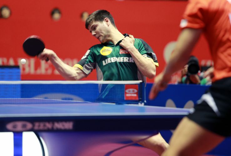 ...und Dimitrij Ovtcharov… (©ITTF/Rémy Gros)