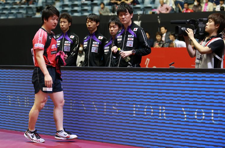 ...was bei den Gastgebern für lange Gesichter sorgte....(©ITTF/Rémy Gros)