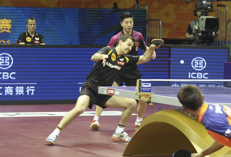 Große Medaillenhoffnungen waren in das 'Legendairy Pair', Timo Boll und Ma Long, gesetzt… (©Niemann)