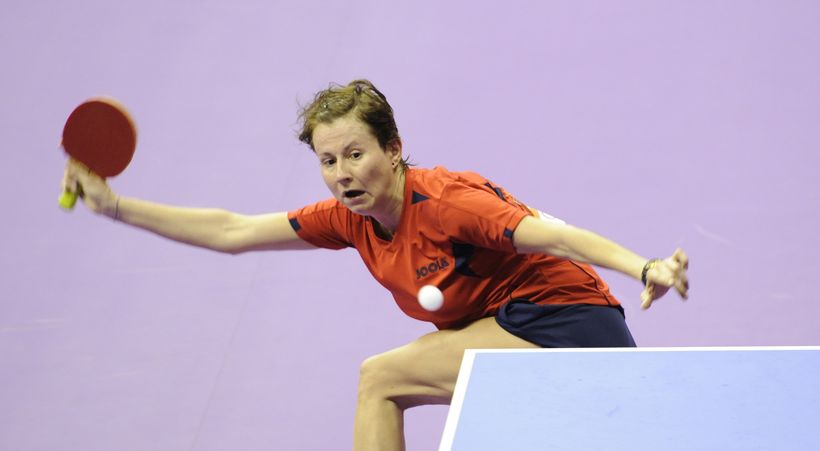 schlug Renata Strbikova im zweiten Einzel mit 3:1, nachdem bereits Petrissa Solja vorgelegt hatte. (©Stosik)