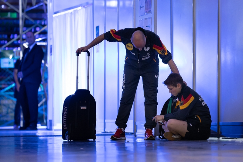 Sportdirektor Richard Prause versuchte Trost zu spenden. (©Thomas)