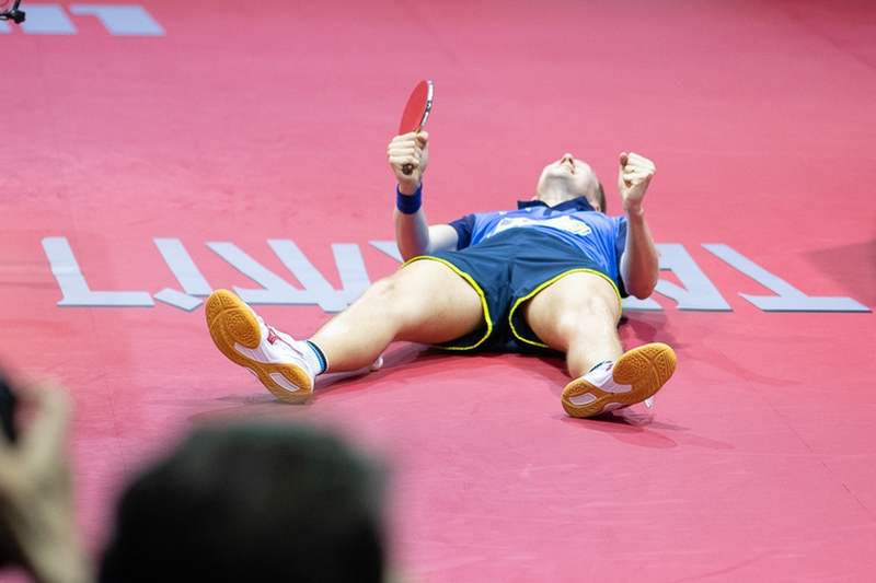...hieß der Sieger Mattias Falck, dem aufgrund seines Halbfinaleinzugs Bronze nicht mehr zu nehmen ist. (©Thomas)