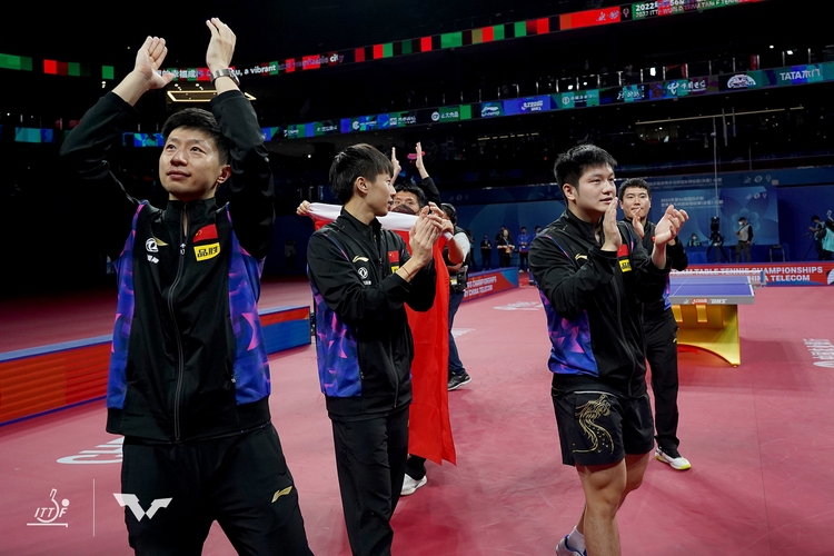 Gold ging hingegen zum 22. Mal an China (©ITTF)