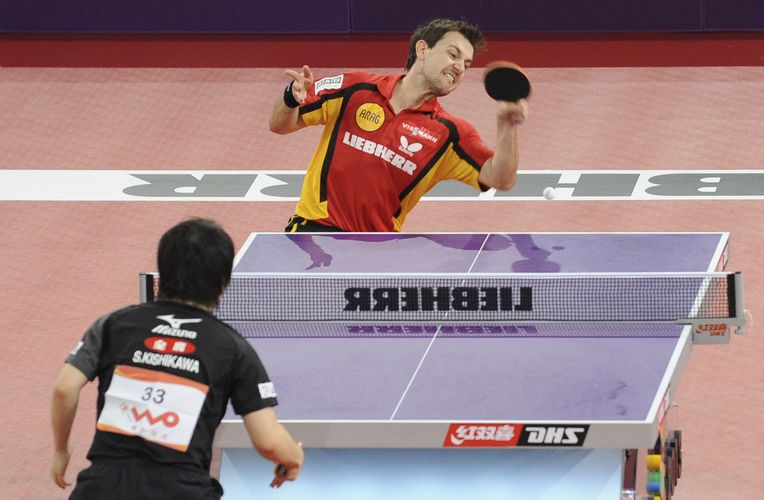 Besser machte es da Timo Boll, der gegen Seija Kishikawa...(©Stosik)