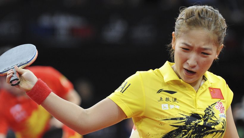 Damen-Finale! Liu Shiwen fordert die Olympiasiegerin heraus (©Stosik)